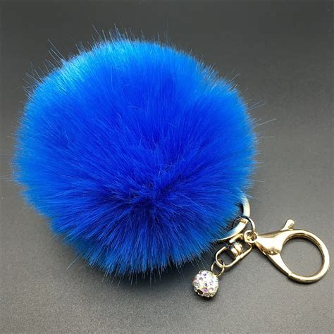 Fur Key Chain .